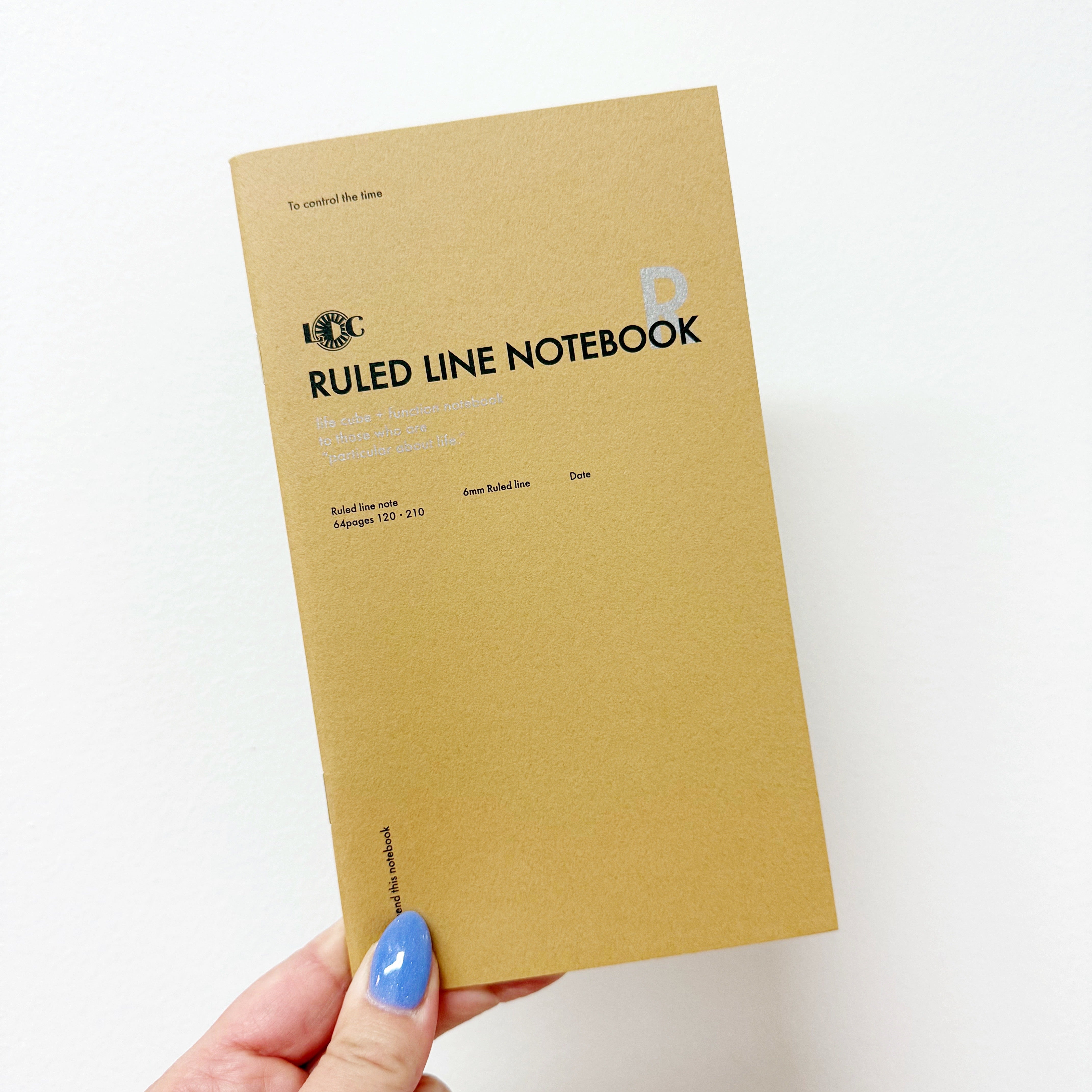 Luddite Ruled Line Notebook