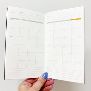 Luddite Monthly Planner Notebook
