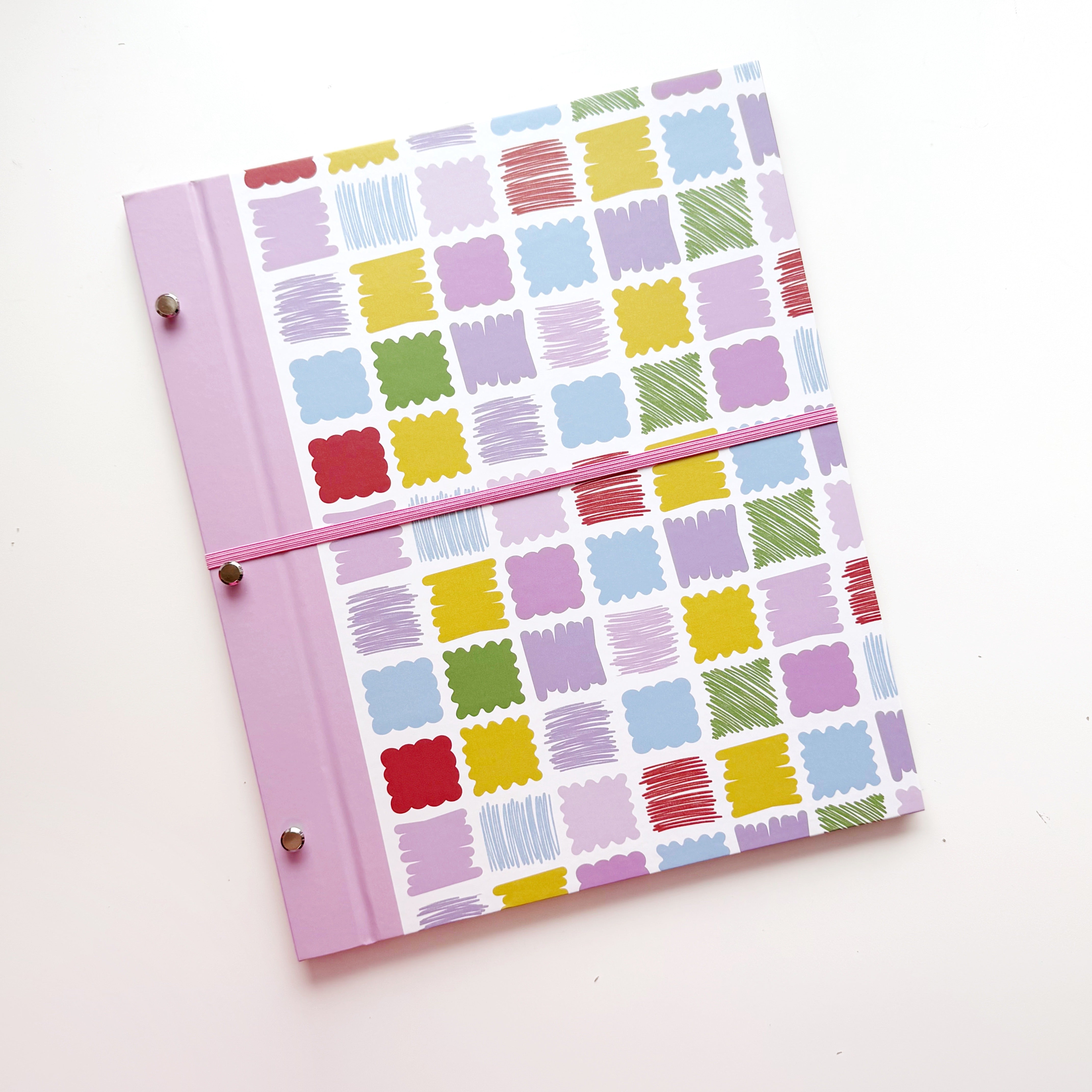 Scribbles and Blobs Book Art Journal