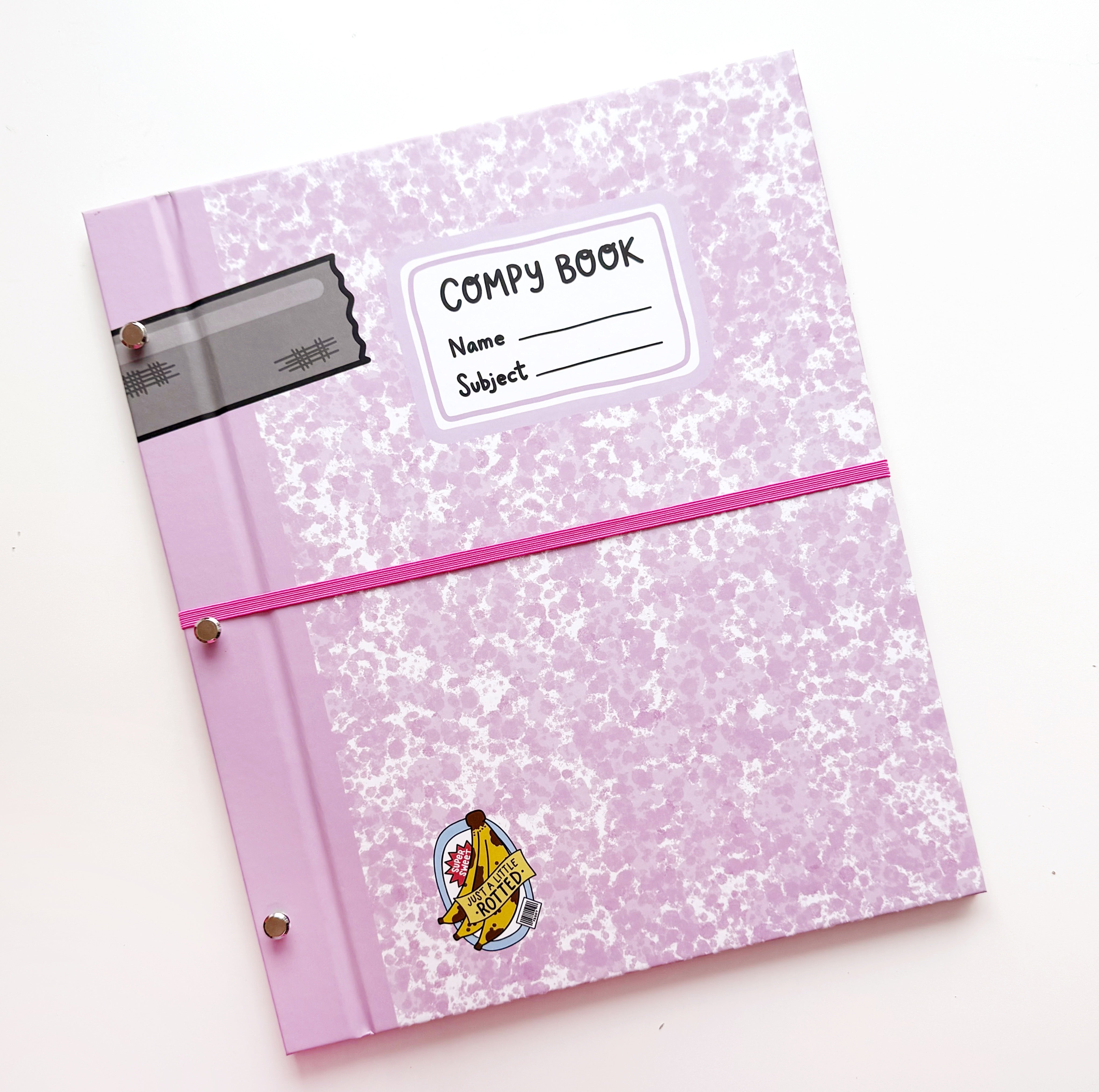Pink Compy Book Art Journal