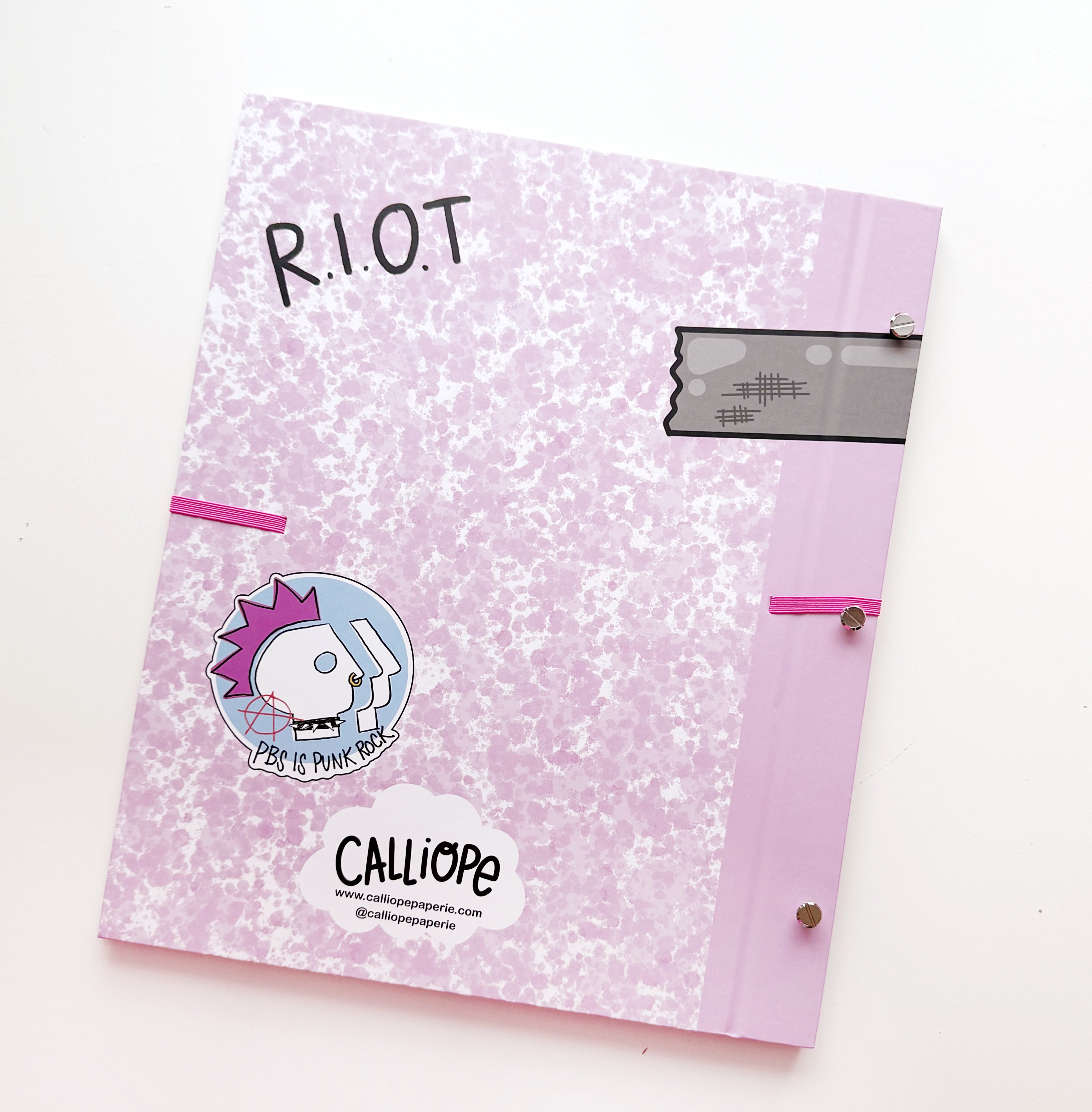 Pink Compy Book Art Journal