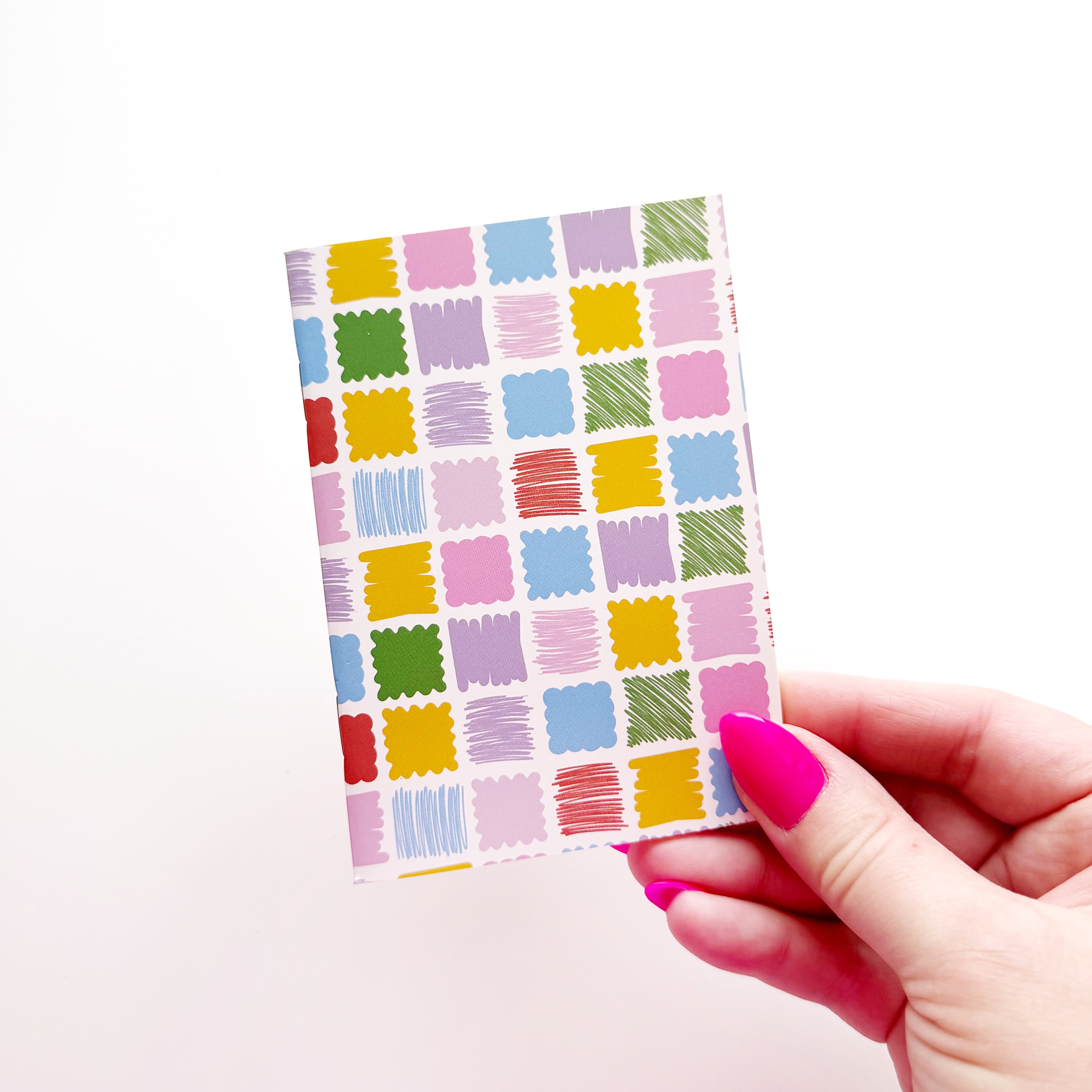 Scribbles and Blobs Passport Sticker Book