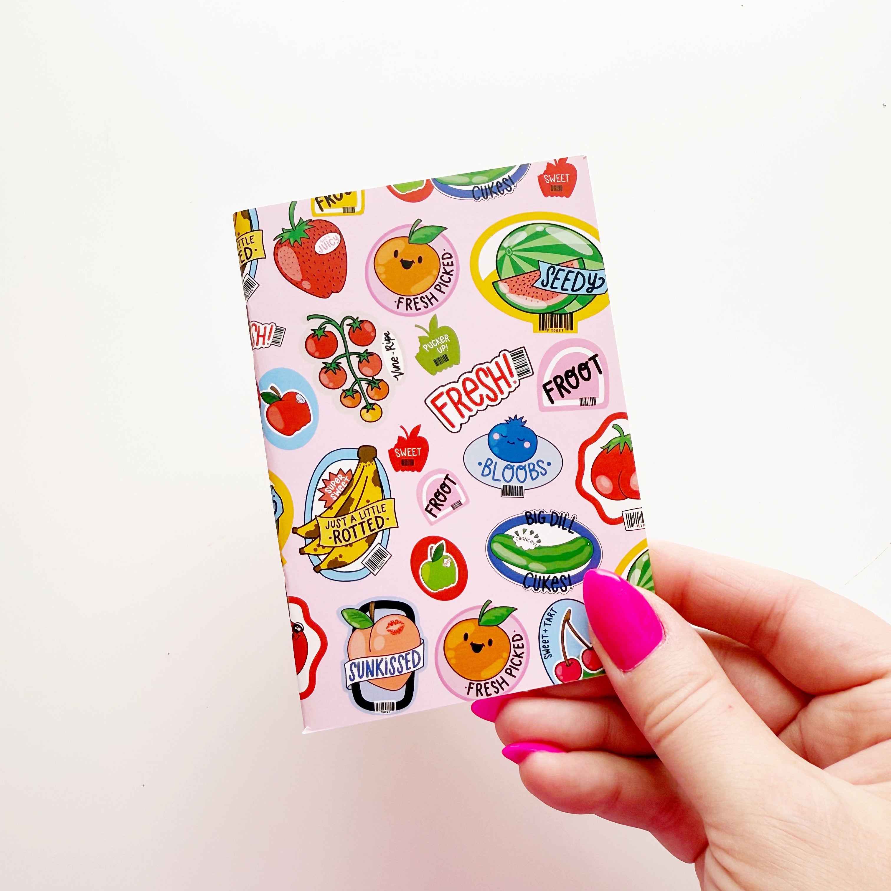 Froot Stickers Passport Sticker Book