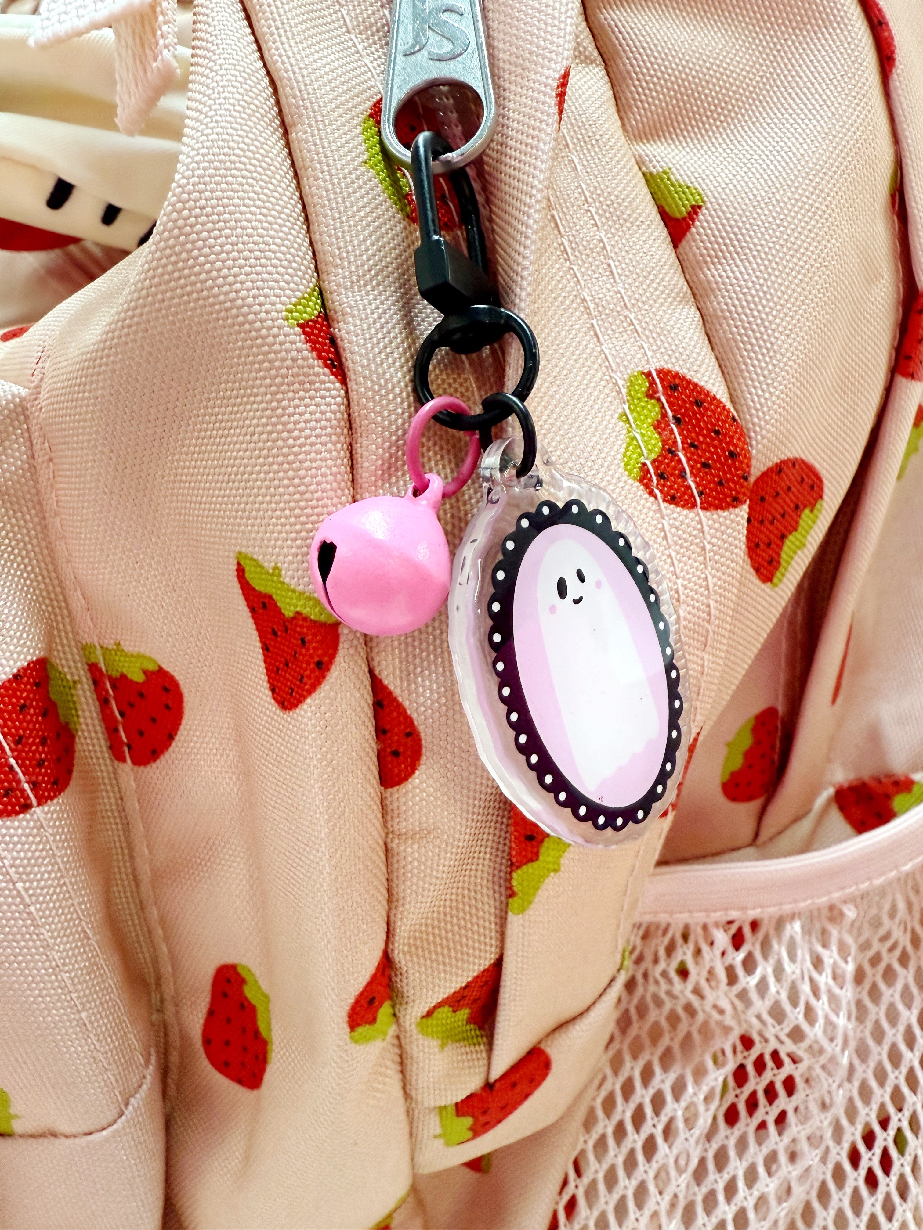 Fancy Ghostie Mini Bag Charm