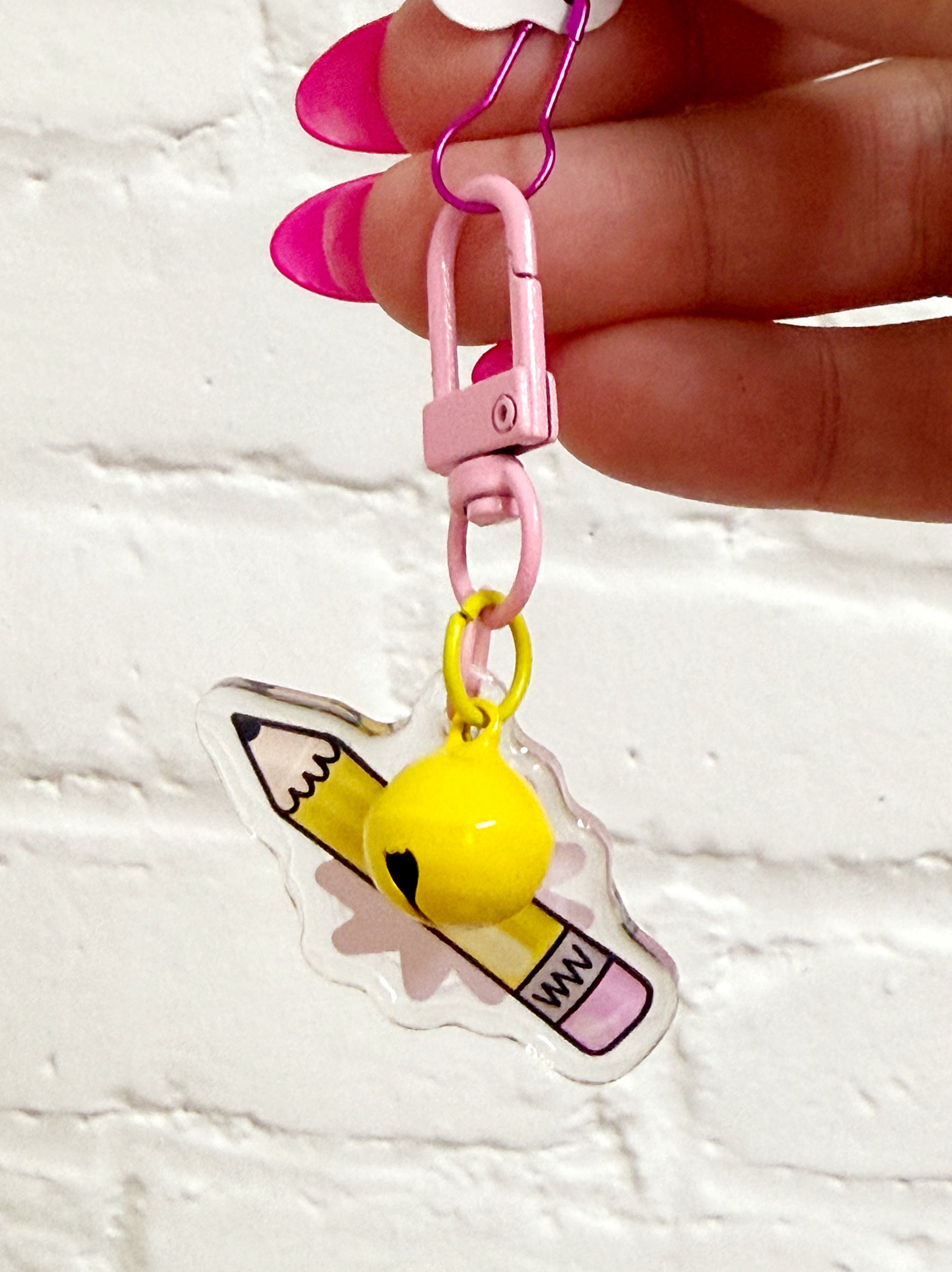 Pencil Mini Bag Charm