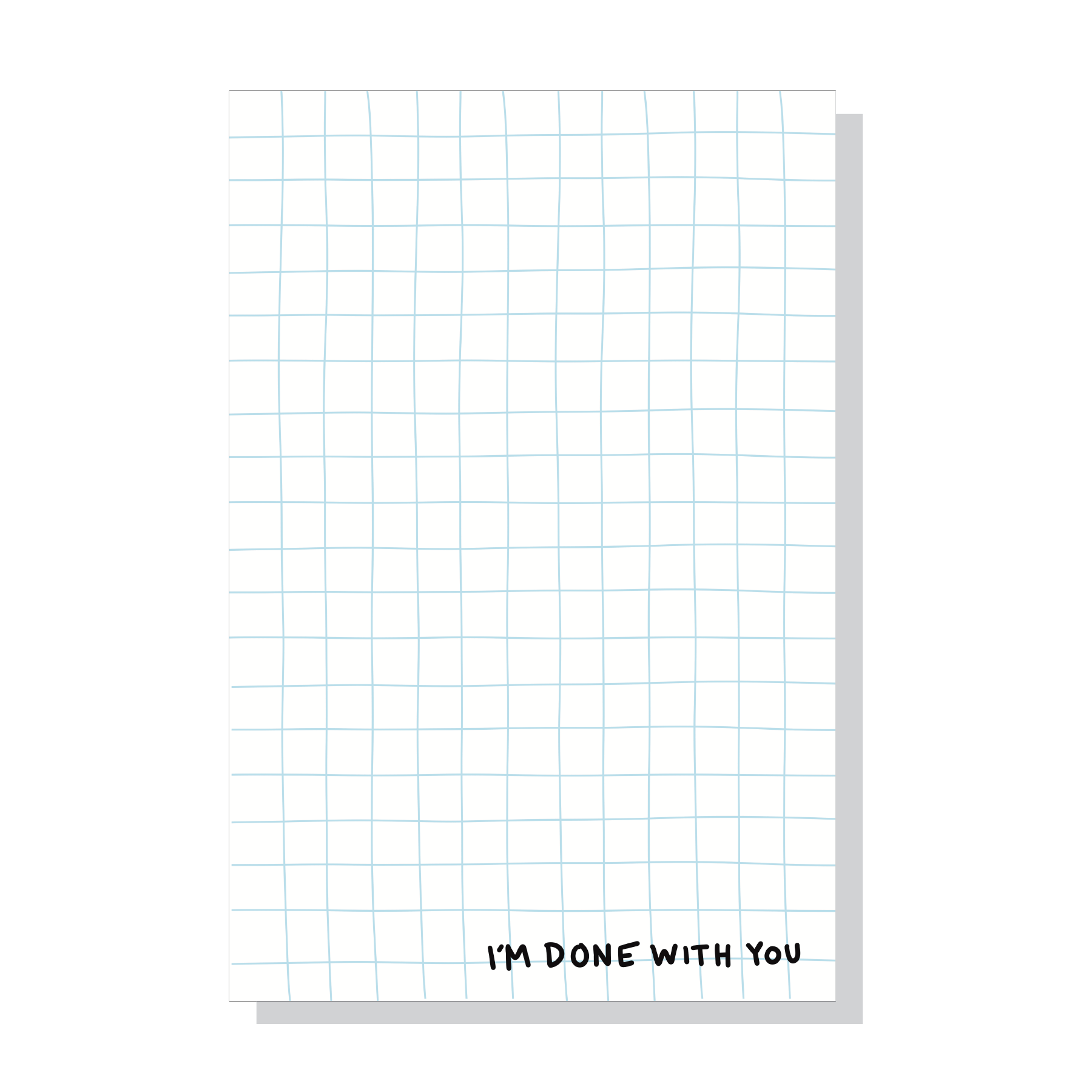 Done With You Notepad