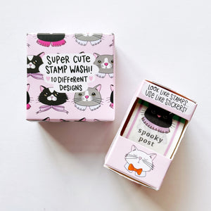 Fancy Felines Faux-stage Washi