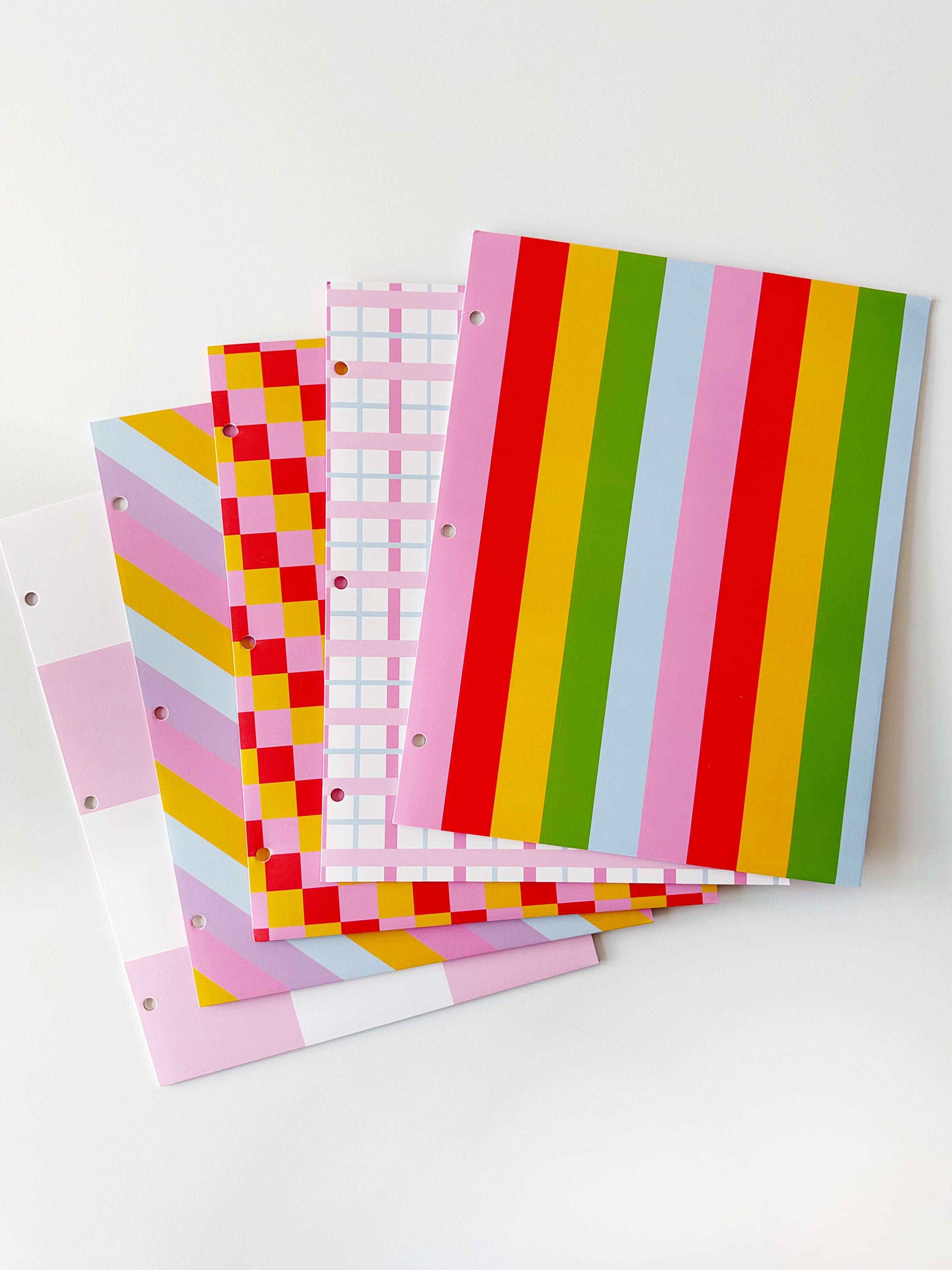 Paper Folder Patterns Pocket Folder - The Patterns – Calliope Paperie