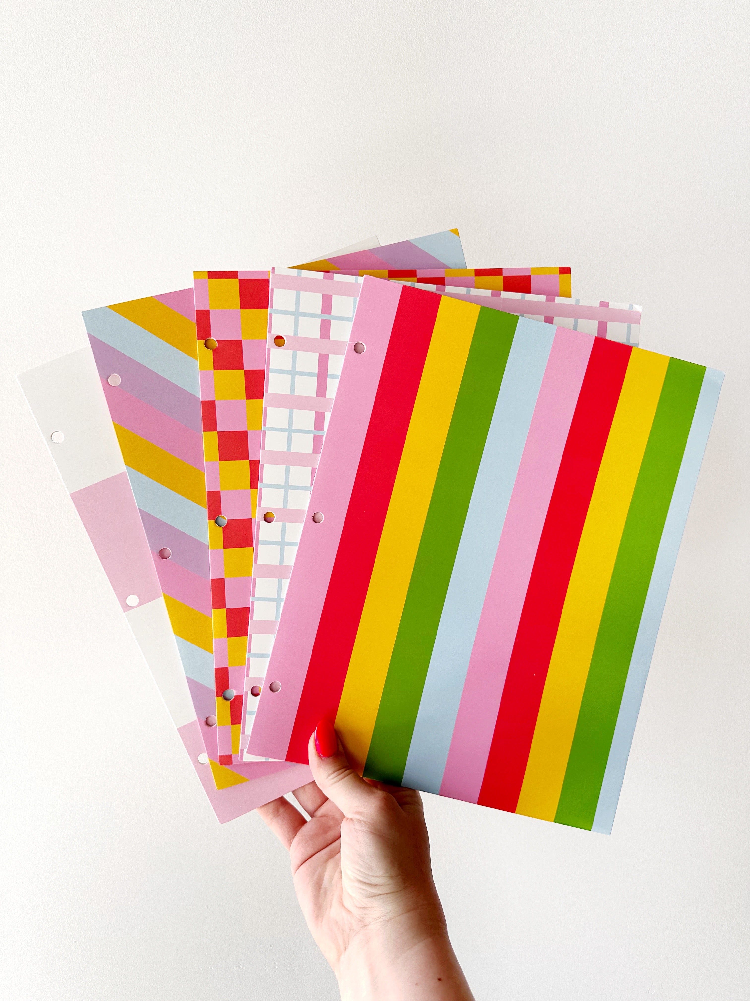 Paper Folder Patterns Pocket Folder - The Patterns – Calliope Paperie