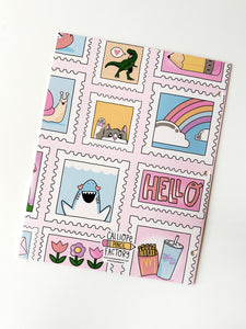 Pocket Folder - Sweet Stamps