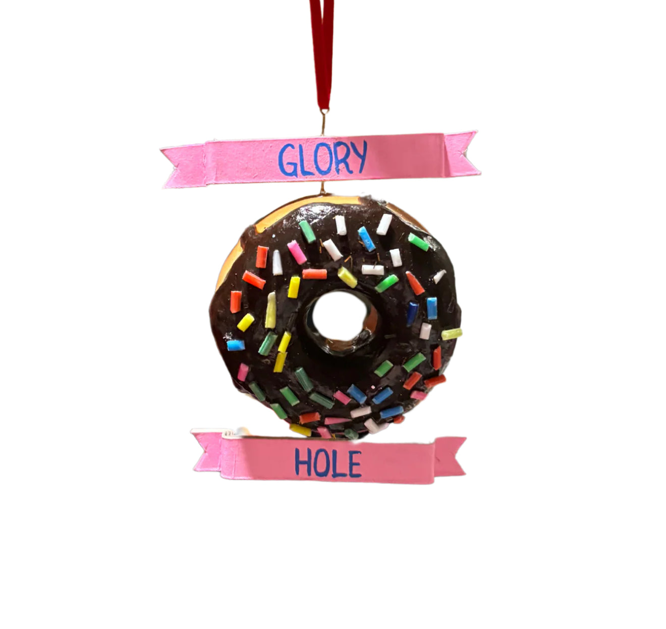 Glory Hole Donut Ornament