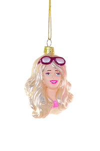 Barbie With Sunglasses Ornament