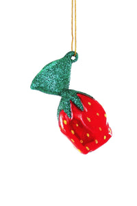 Strawberry Hard Candy Ornament