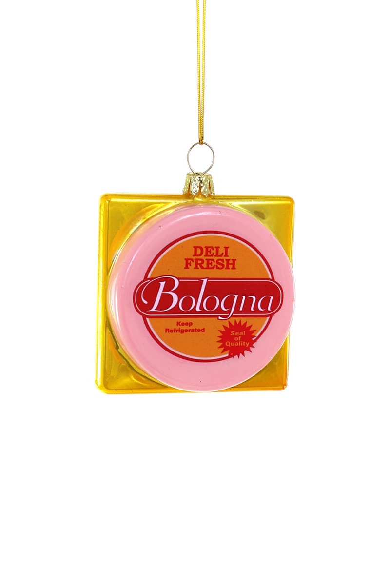 Packaged Bologna Glass Ornament