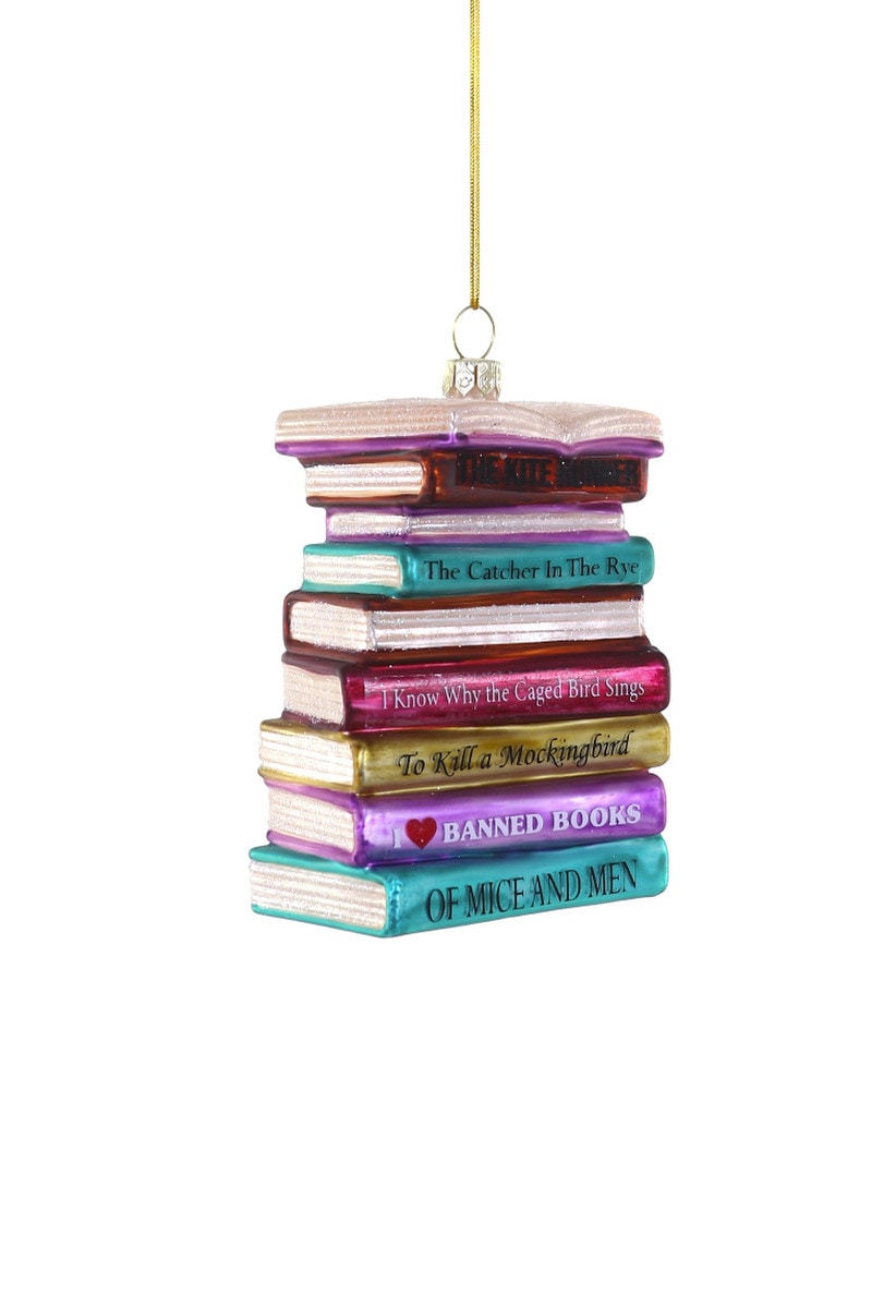 Banned Books Ornament