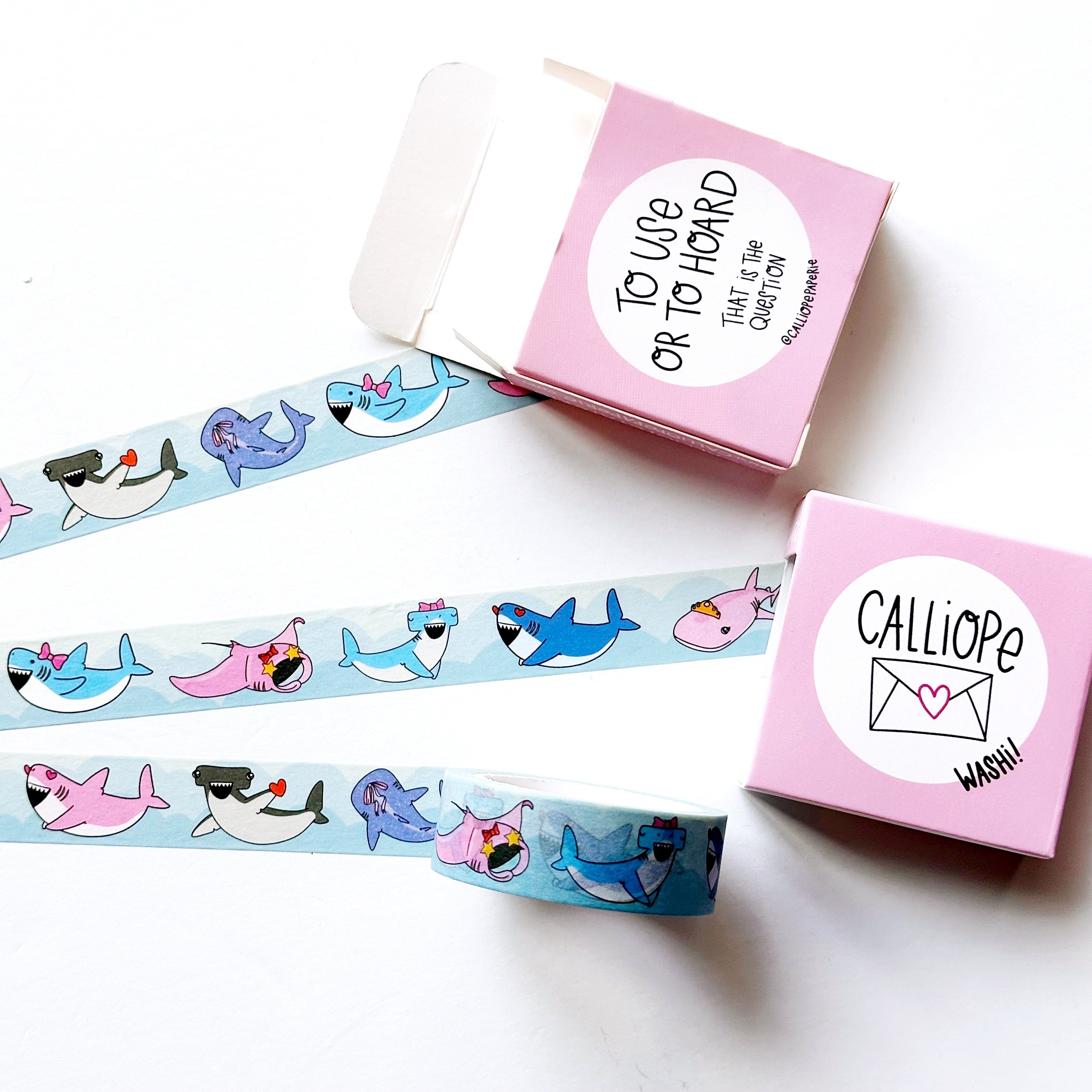 Hello Sharky Washi Tape