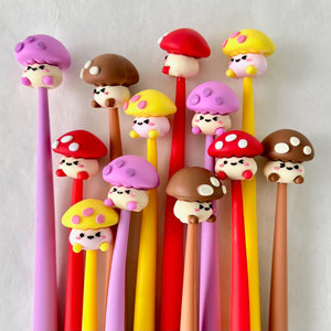 Little Mushroom Wiggle Gel Toy Pen