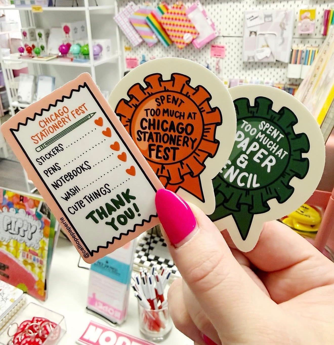 CSF Exclusive Vinyl Stickers – Calliope Paperie