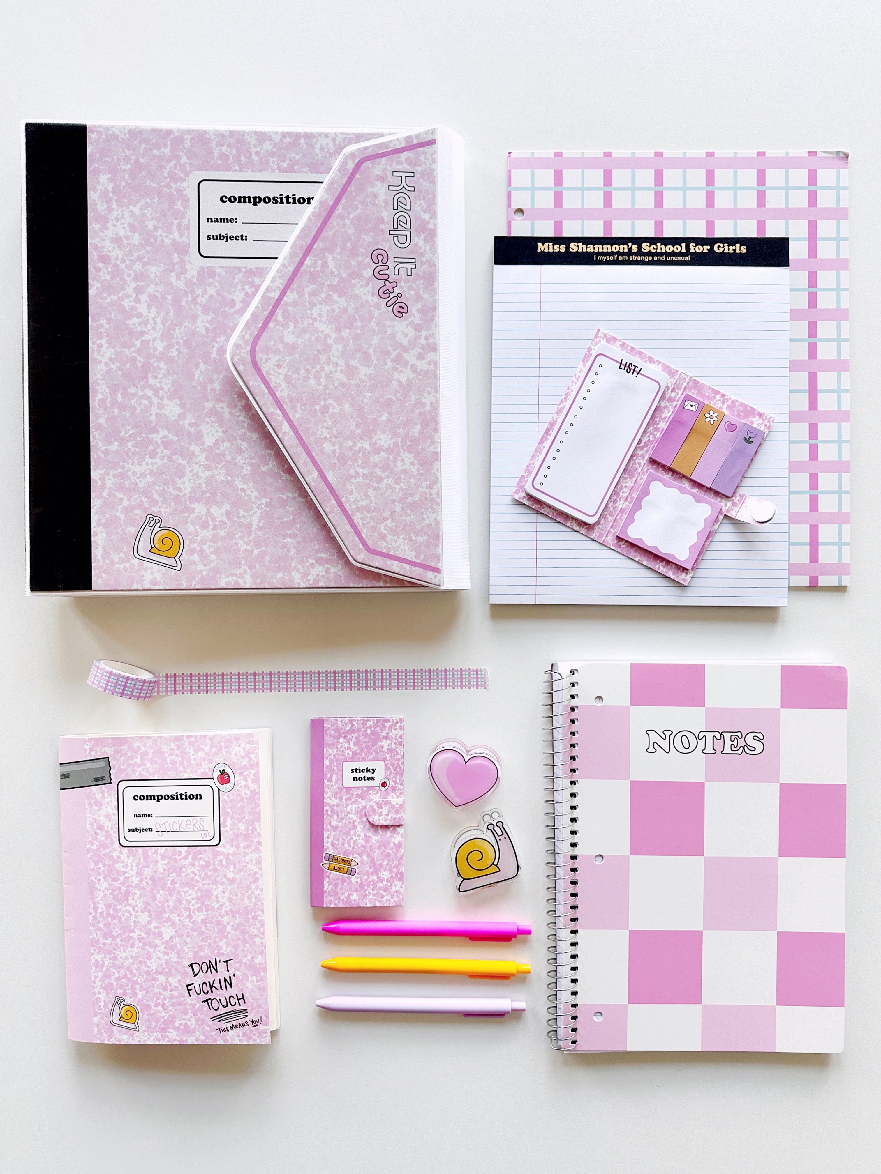Keep It Cutie - Pink Compy Book