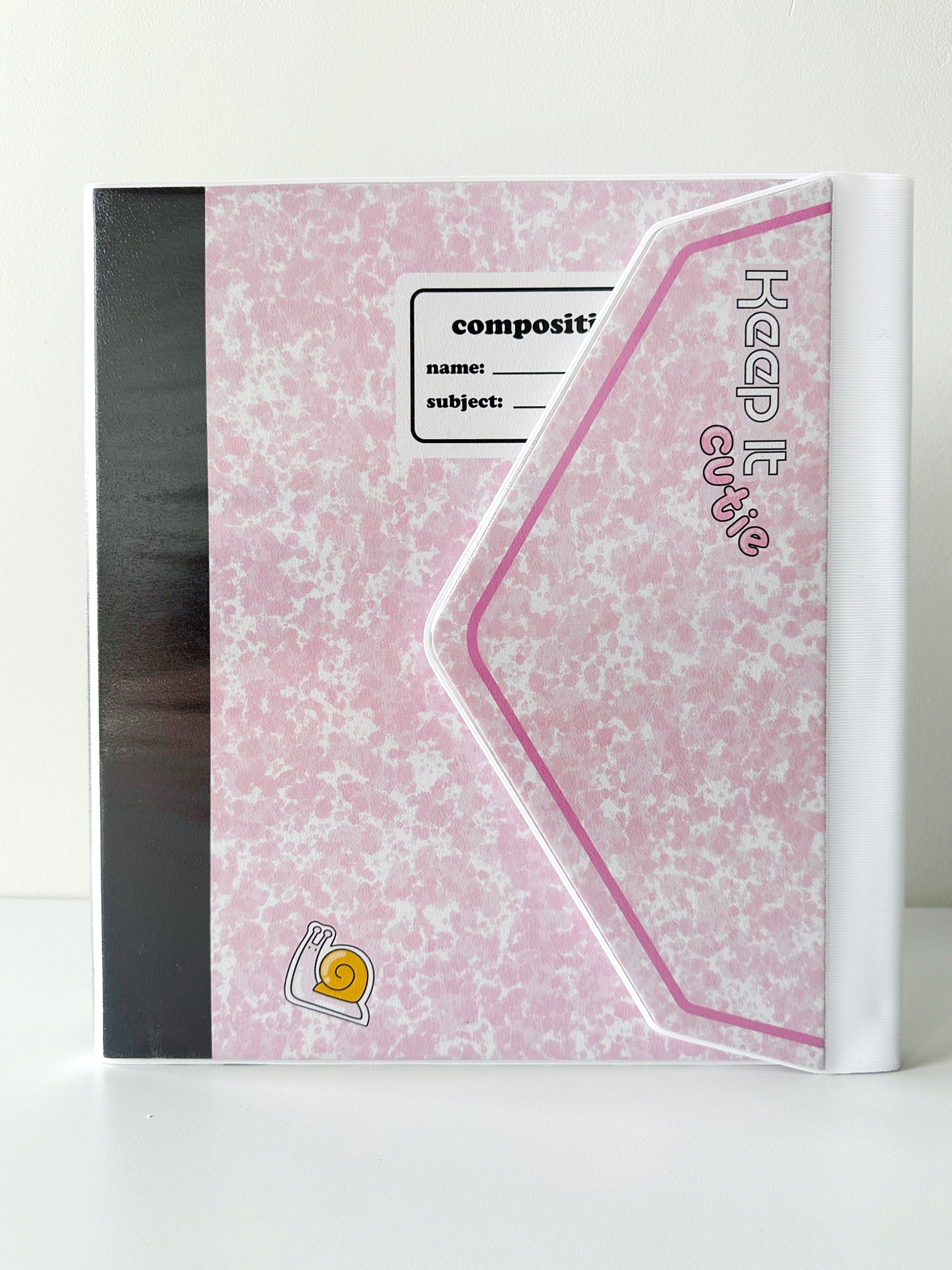 Keep It Cutie - Pink Compy Book
