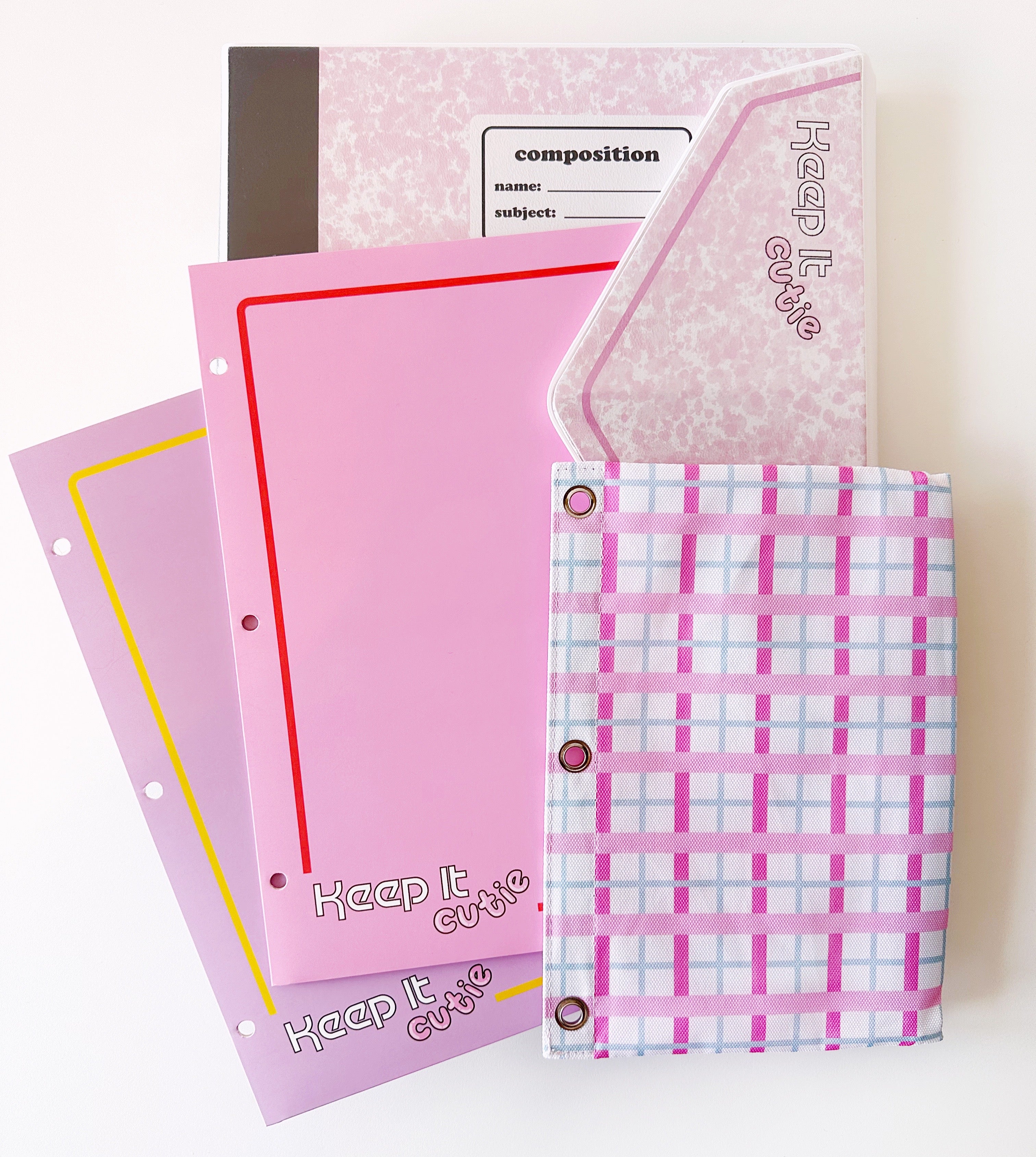 Keep It Cutie - Pink Compy Book