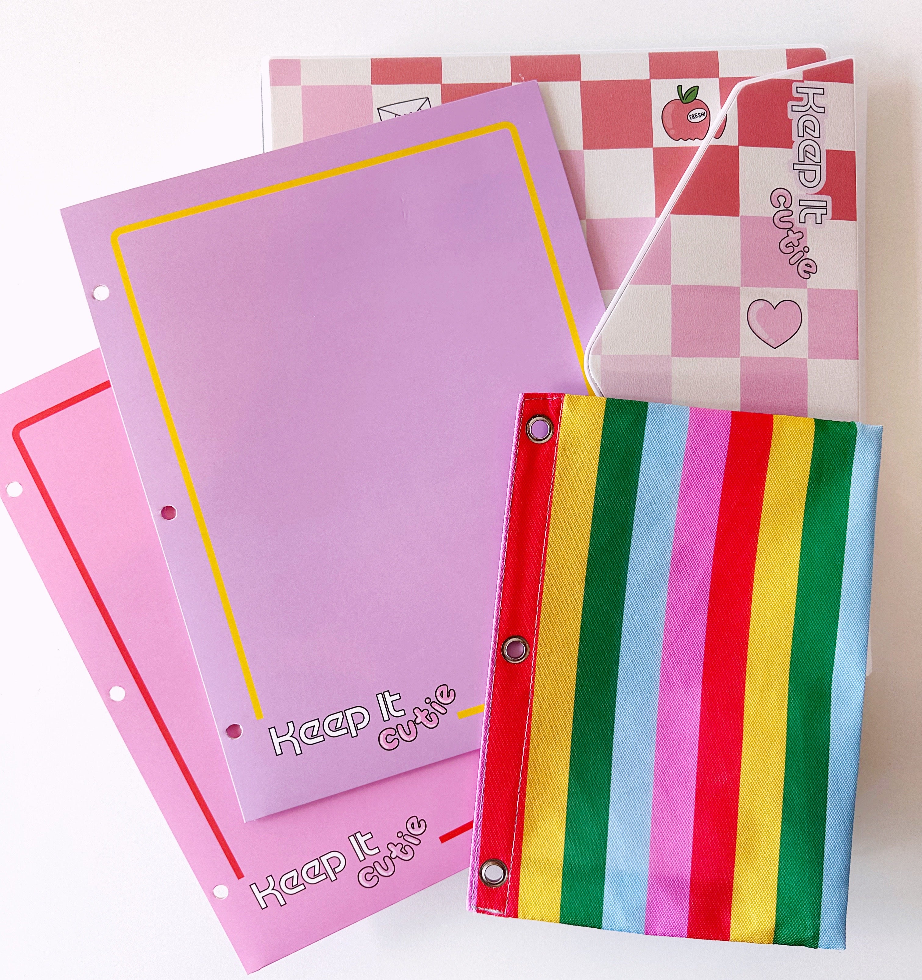 Keep It Cutie - Hello Rainbow Check
