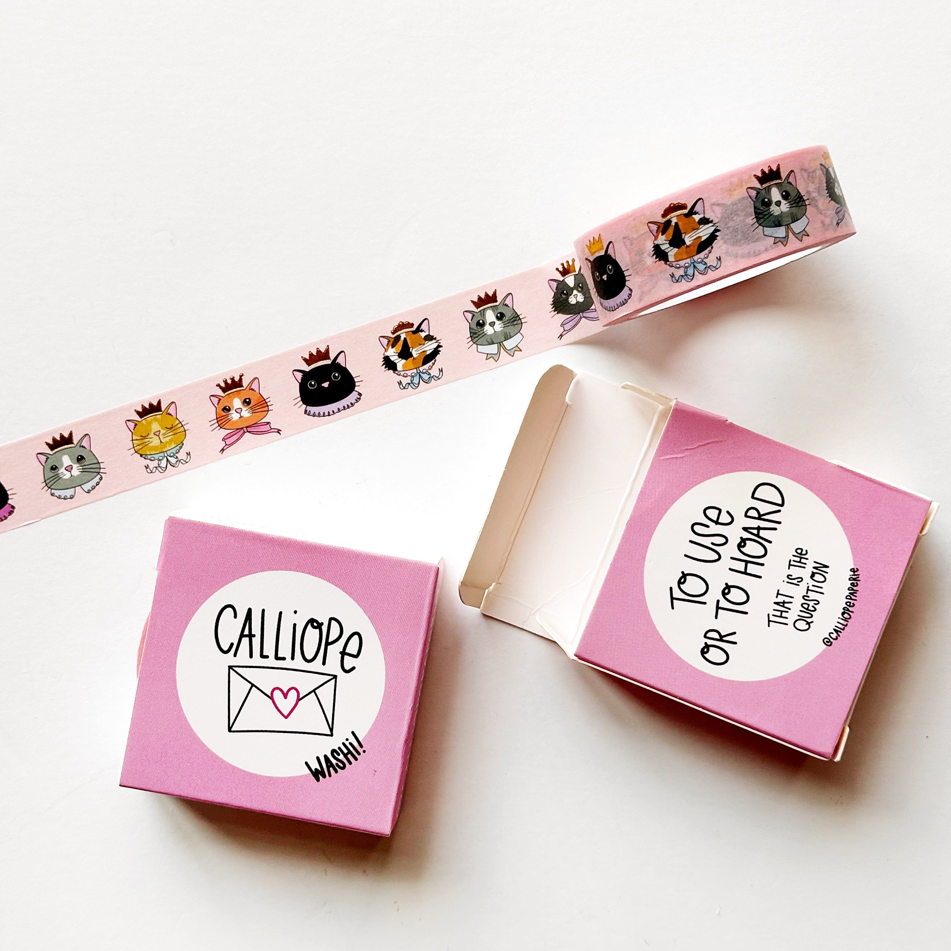 Kitty Crowns Washi Tape