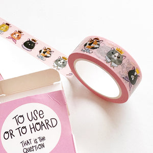 Kitty Crowns Washi Tape