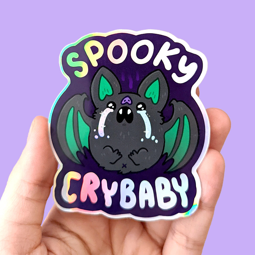 Spooky Crybaby Sticker