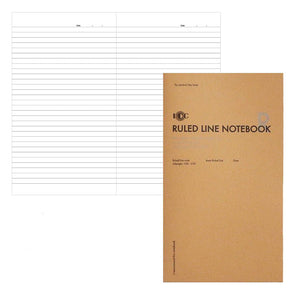Luddite Ruled Line Notebook