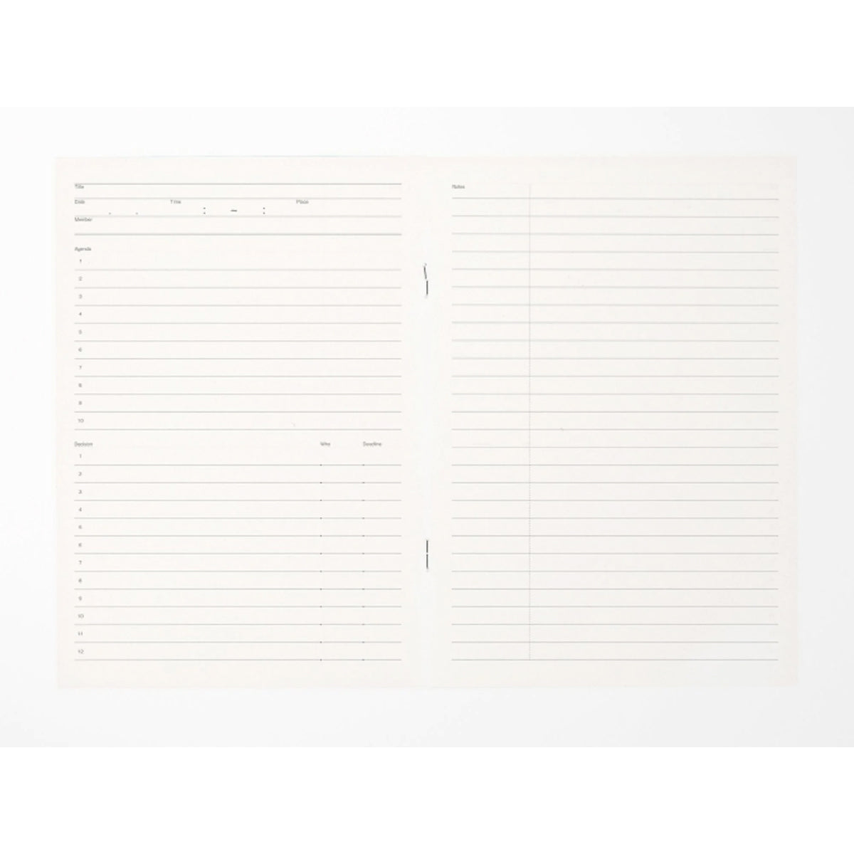 Luddite Meeting Notebook - 2 sizes!