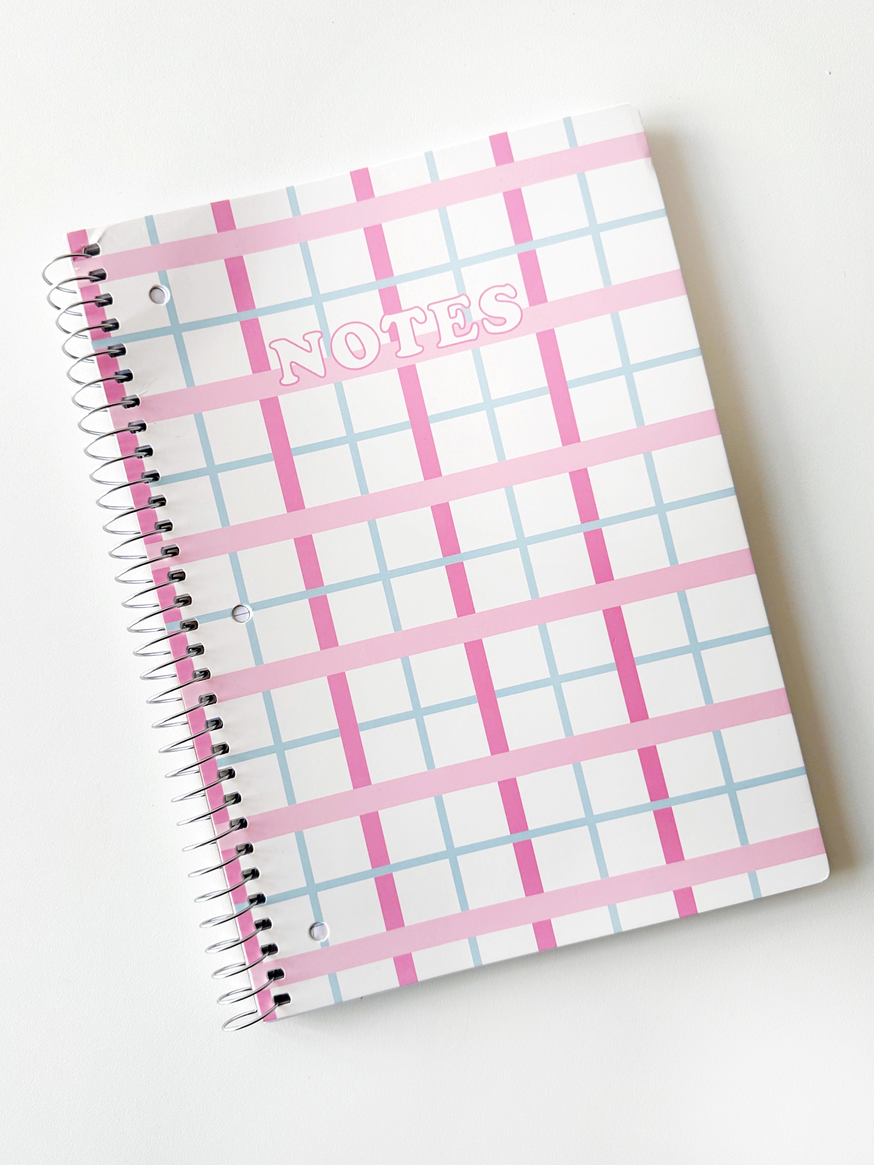 Spiral Notebook - Clueless Plaid