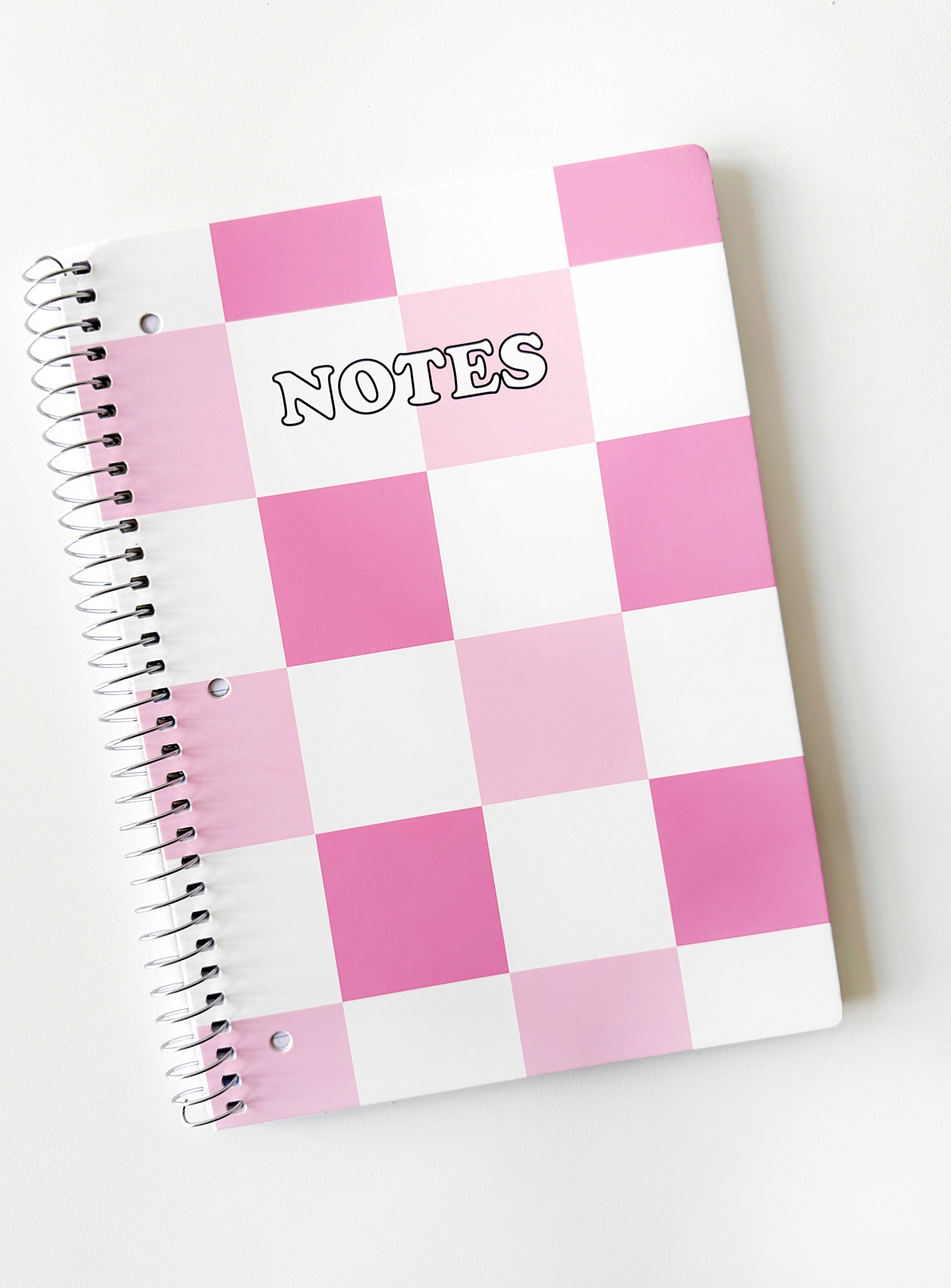 Spiral Notebook - Romy & Michele Check
