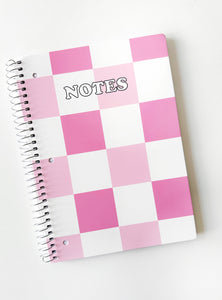 Spiral Notebook - Romy & Michele Check