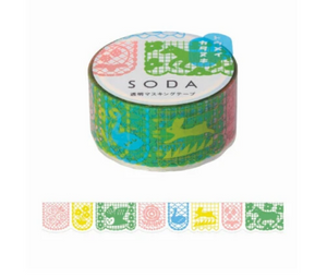 Papercut Die-Cut Clear Washi Tape