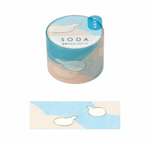 Water Geese Clear Washi Tape