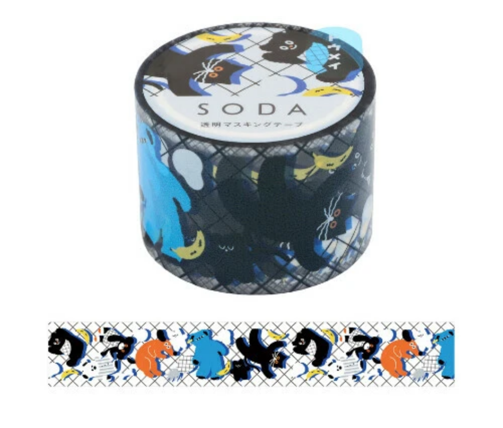 Toys Clear Washi Tape