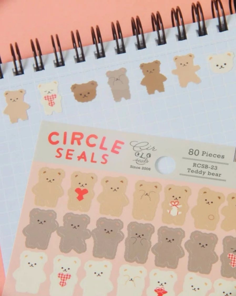 Teddy Bears Sticker Sheet