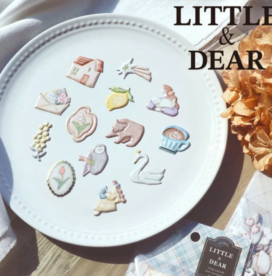 Little & Dear Animal Sticker Flakes