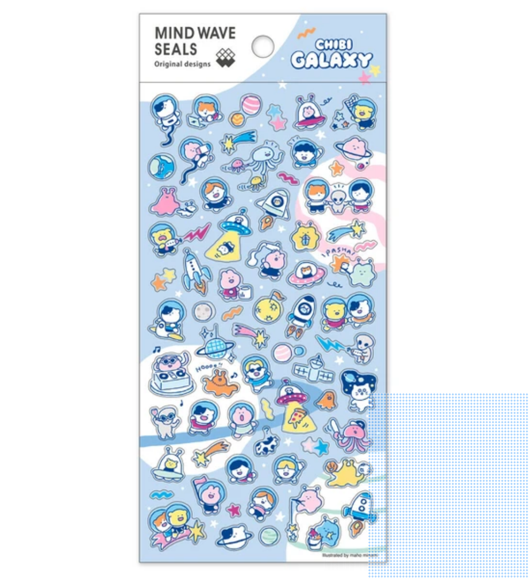 Chibi Galaxy Sticker Sheet
