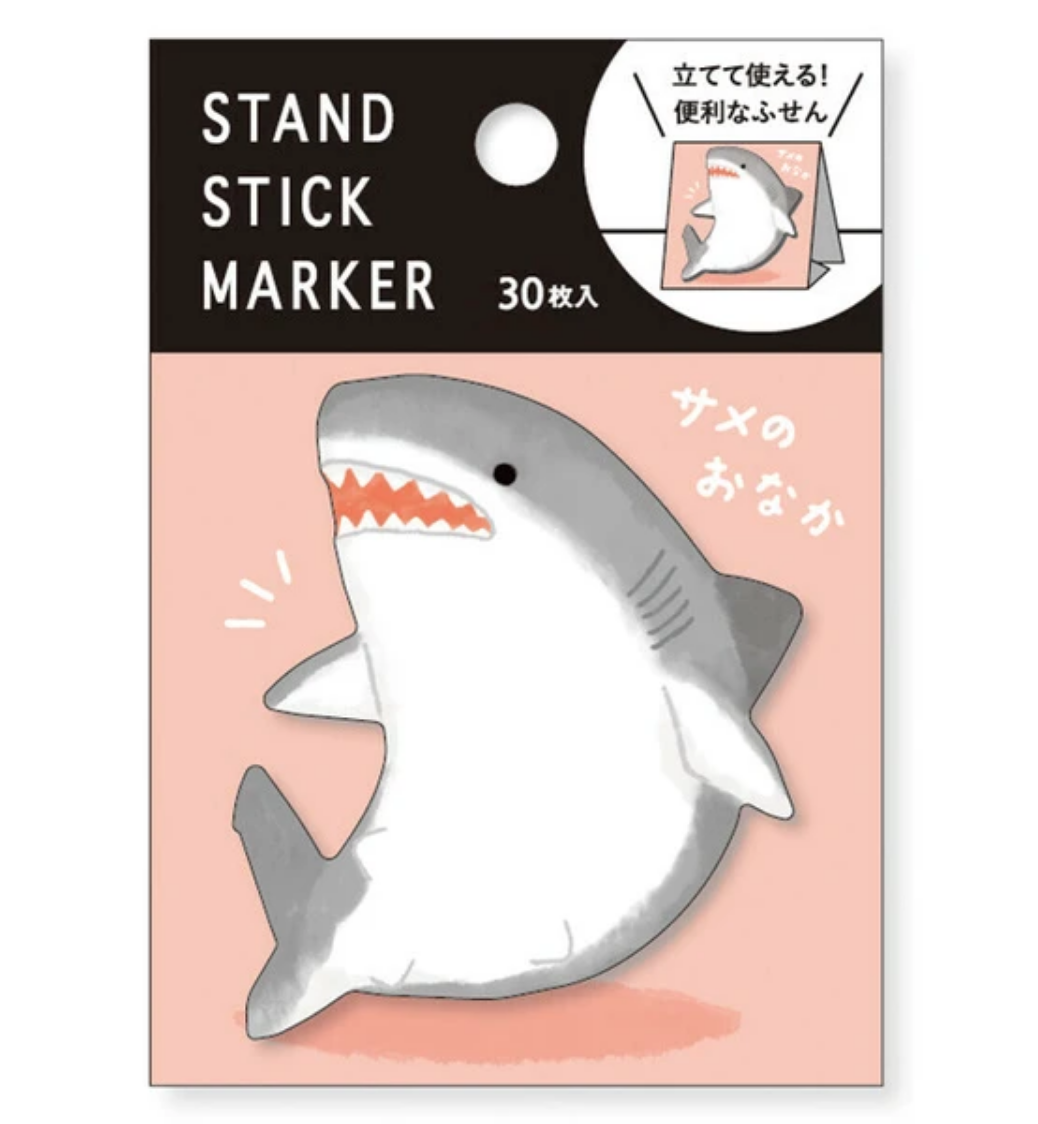 Shark Die-Cut Sticky Notes