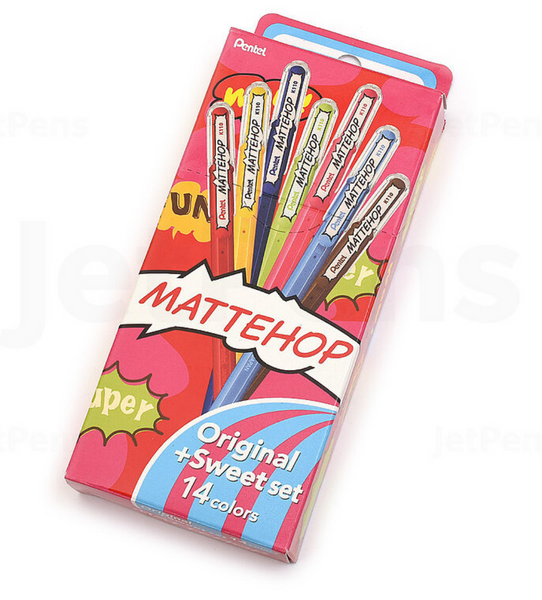 MatteHop 14 Colors Pen Set