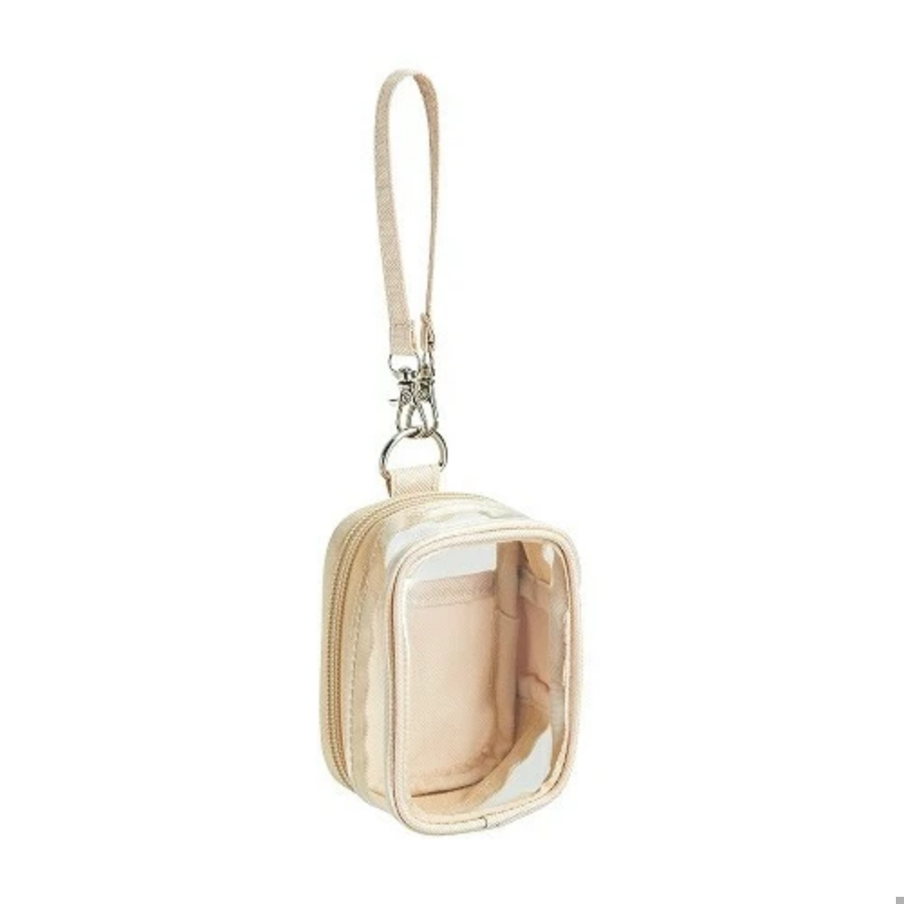 Clear Keychain Trinket Pouch