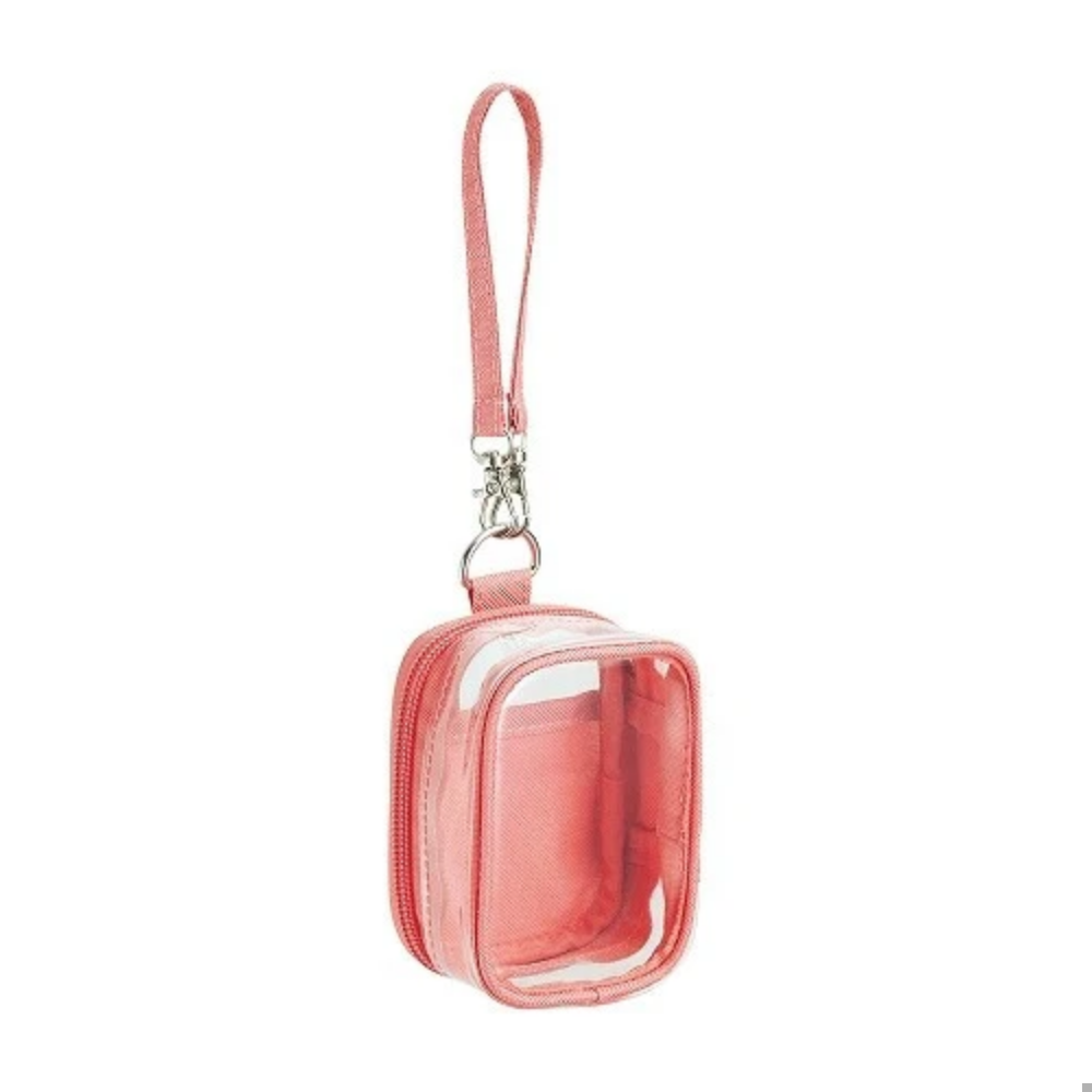 Clear Keychain Trinket Pouch