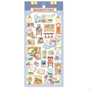 Bookstore Friends Sticker Sheet