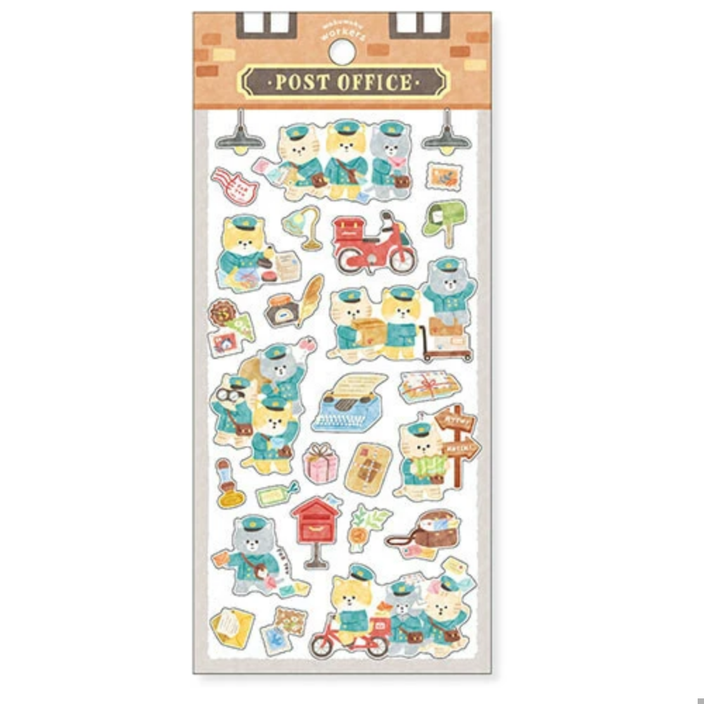 Post Office Friends Sticker Sheet