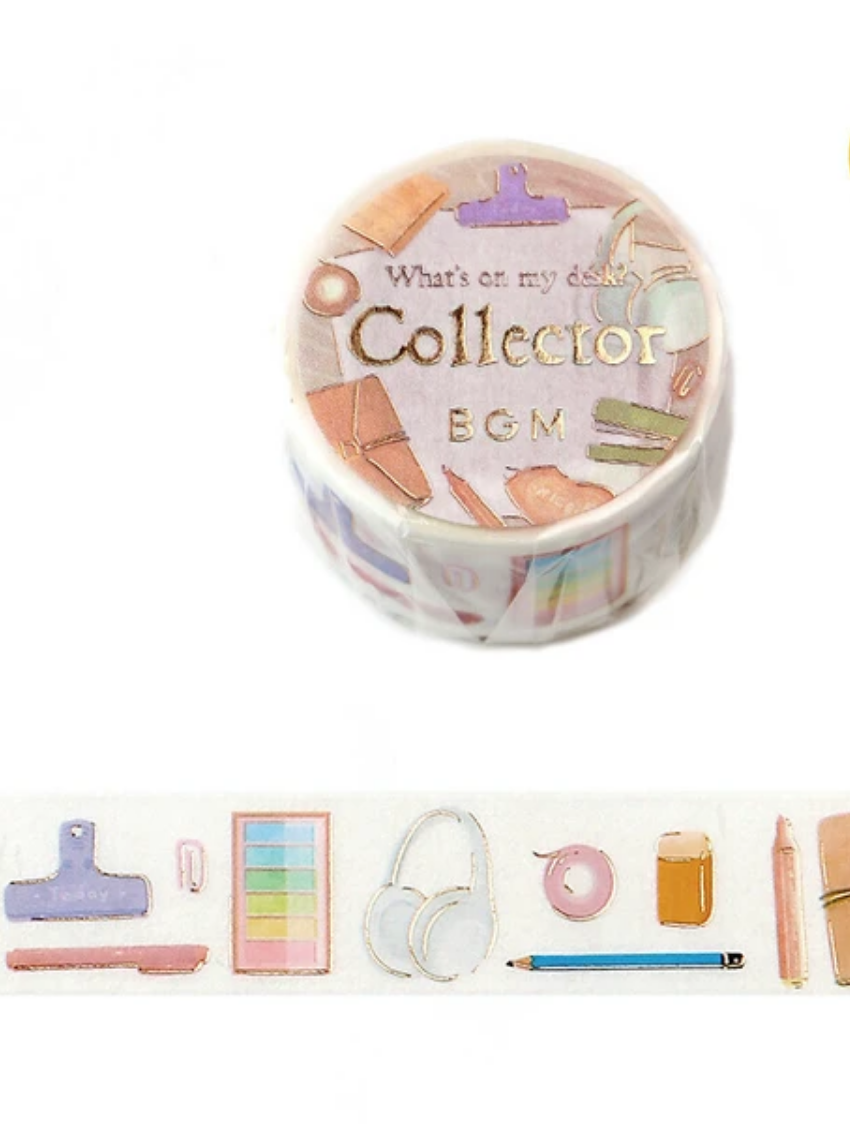Collector Desk Washi Tape