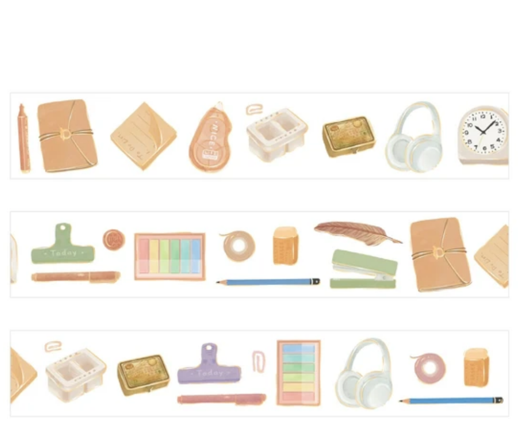 Collector Desk Washi Tape