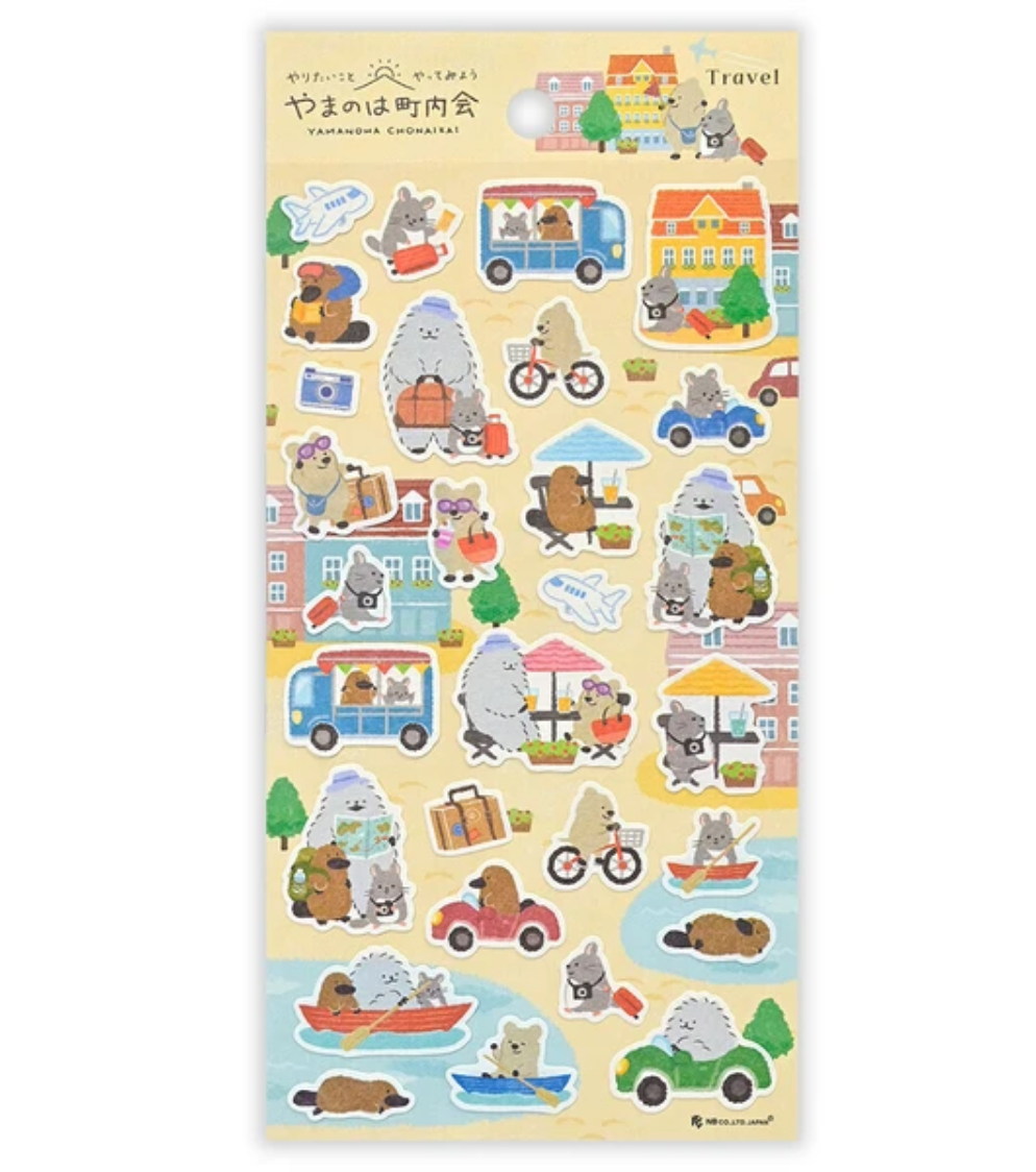 Exploring Trip Sticker Sheet