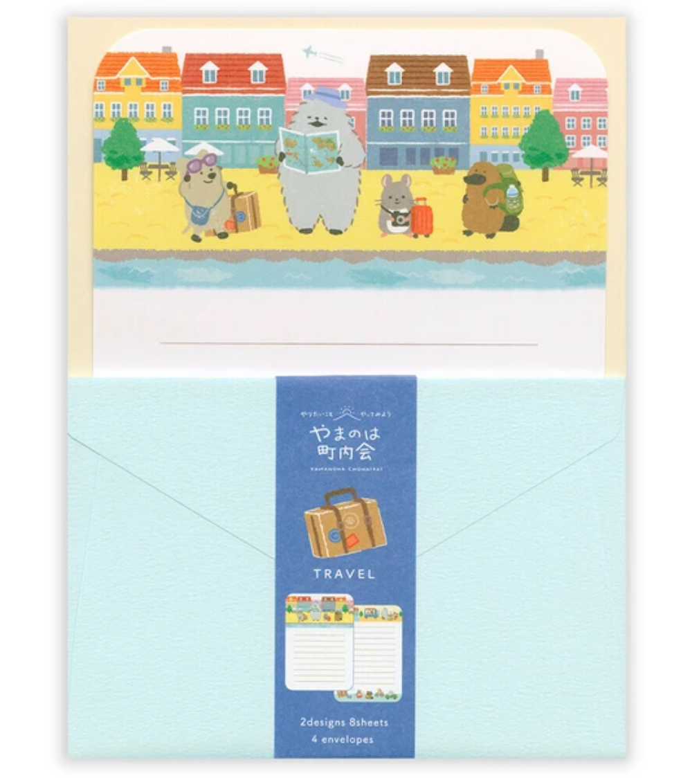 Travel Trip Letter Set